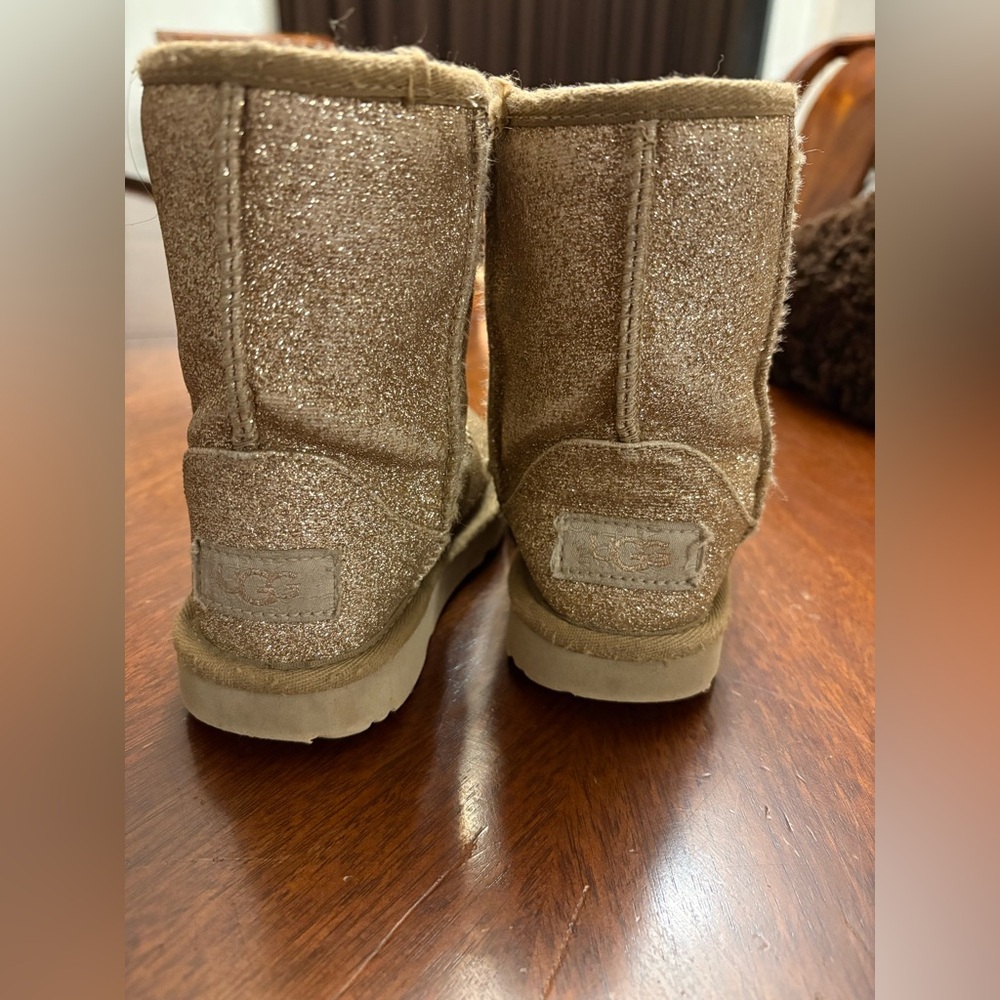 Kids Glitter Ugg Boots